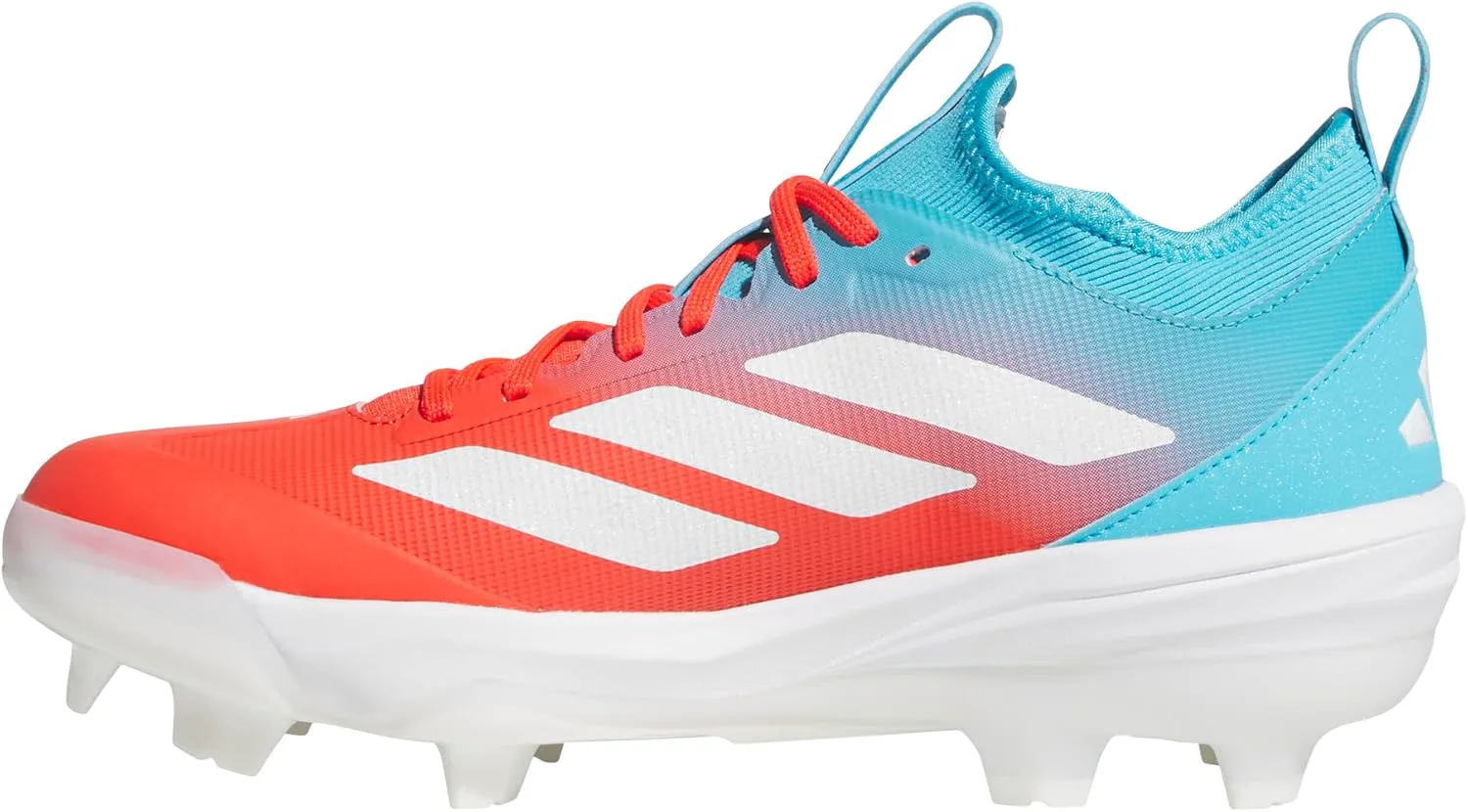 Мужские бейсбольные кроссовки Adidas Adizero Impact TPU Candy, белый/ярко-красный