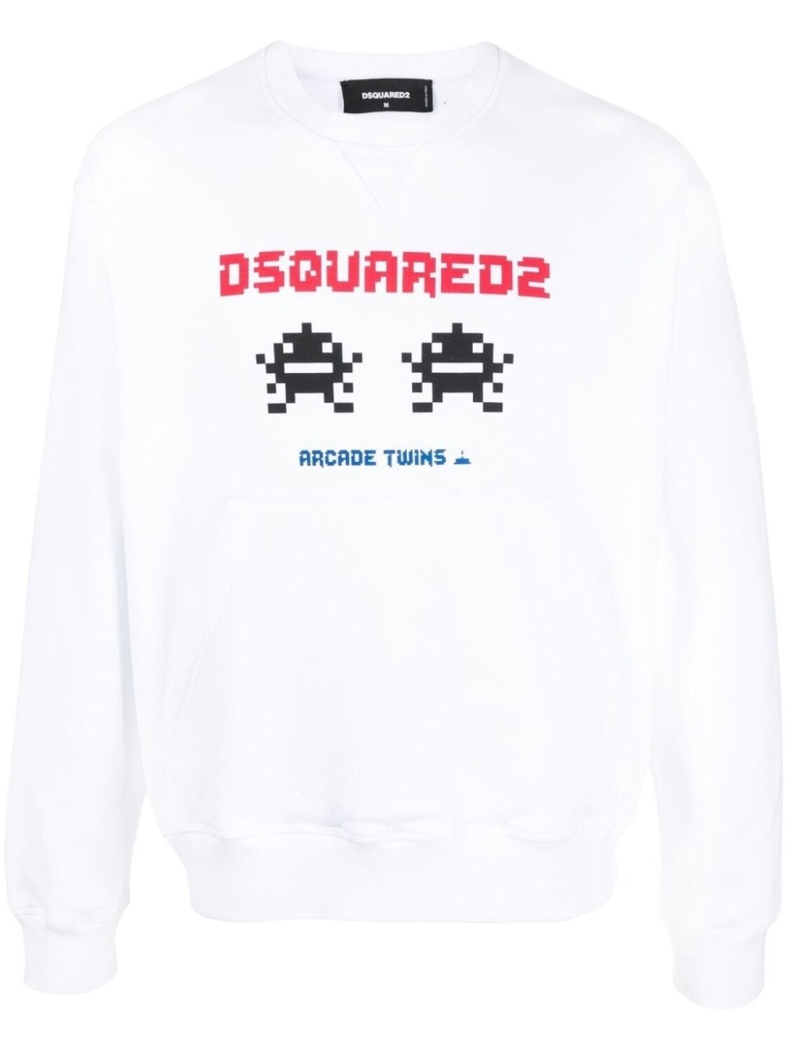 

Dsquared2 Arcade Twins-print sweatshirt, белый