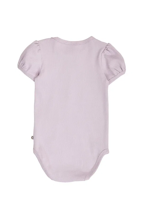 Детский боди XT Body Müsli By Green Cotton, цвет блум-тофу-пекан — фото 4