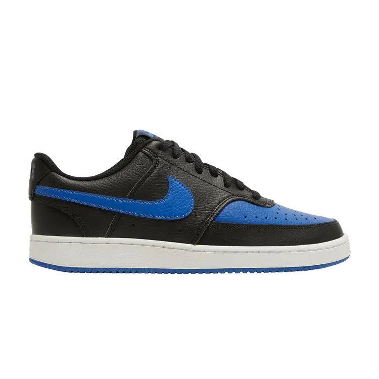 

Кроссовки Nike Court Vision Low 'Black Game Royal', черный