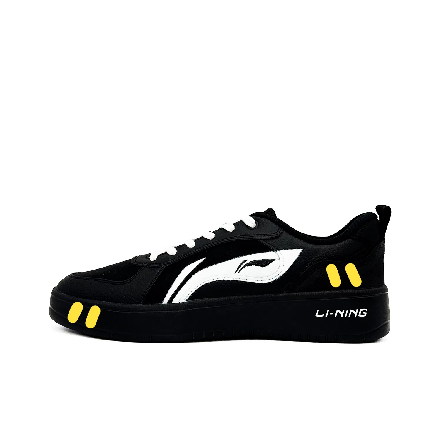 Кроссовки скейтбордические Li-Ning Black White