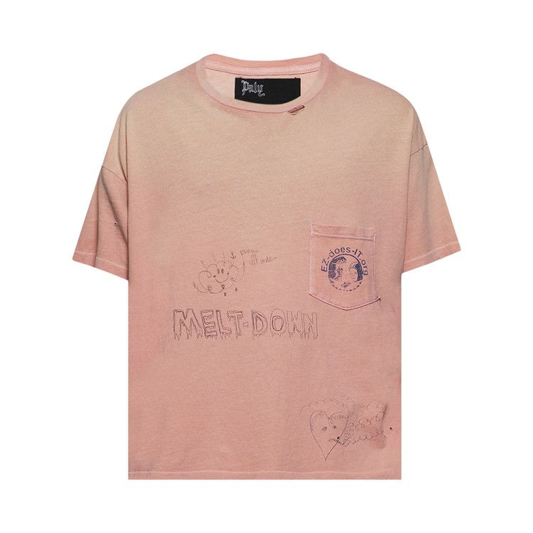 

Футболка Paly Hollywood Rehab Romance Pocket Tee, Pink