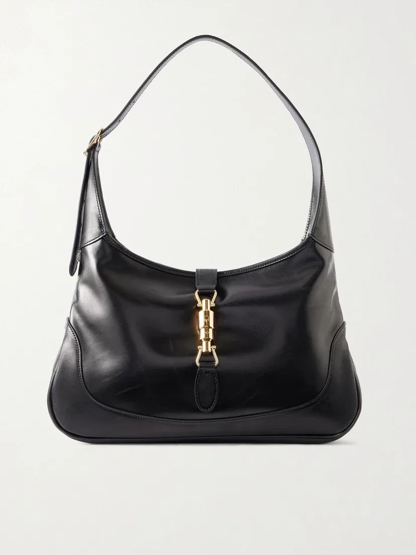 Кожаная сумка через плечо Jackie 1961 GUCCI, черный