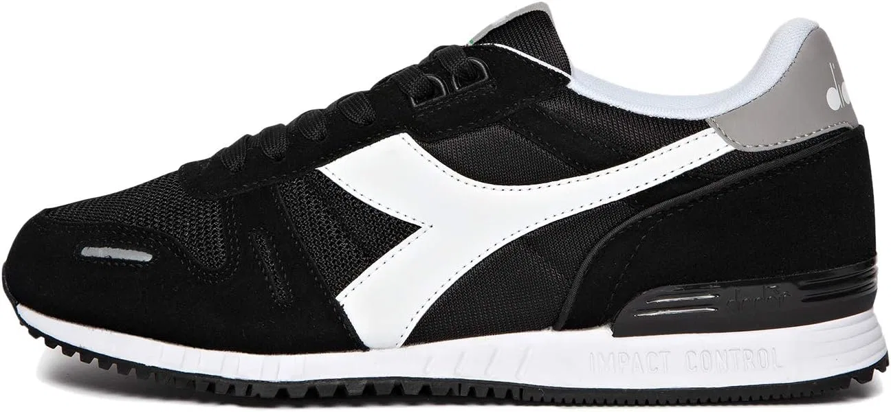 Кроссовки Diadora Titan II Unisex Adults' Shoes, Black — фото 2