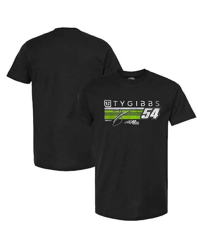 

Мужская черная футболка Ty Gibbs Hot Lap Richard Childress Racing Team Collection