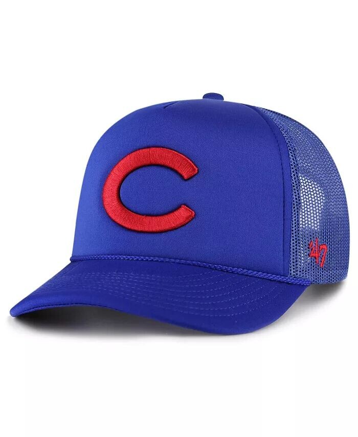 

Мужская кепка Trucker Snapback с логотипом Royal Chicago Cubs '47 Brand