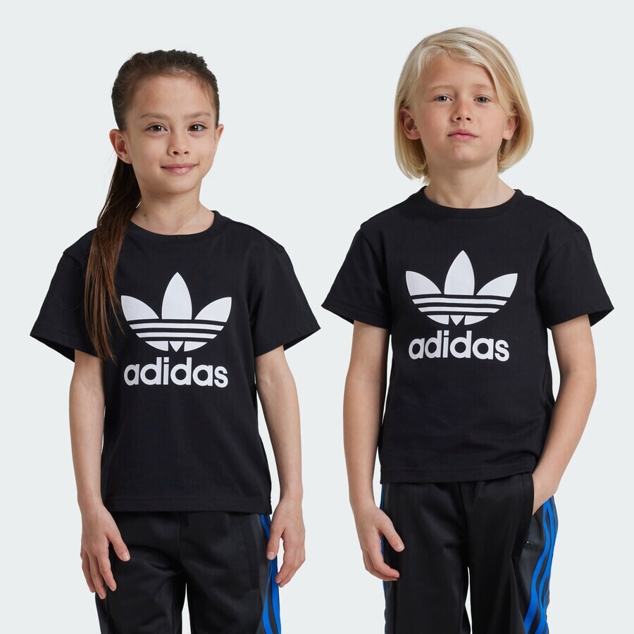 Футболка ADIDAS ORIGINALS TREFOIL, черный — фото 2