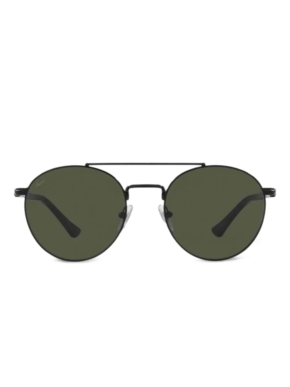 

Солнцезащитные очки в круглой оправе Persol, черный
