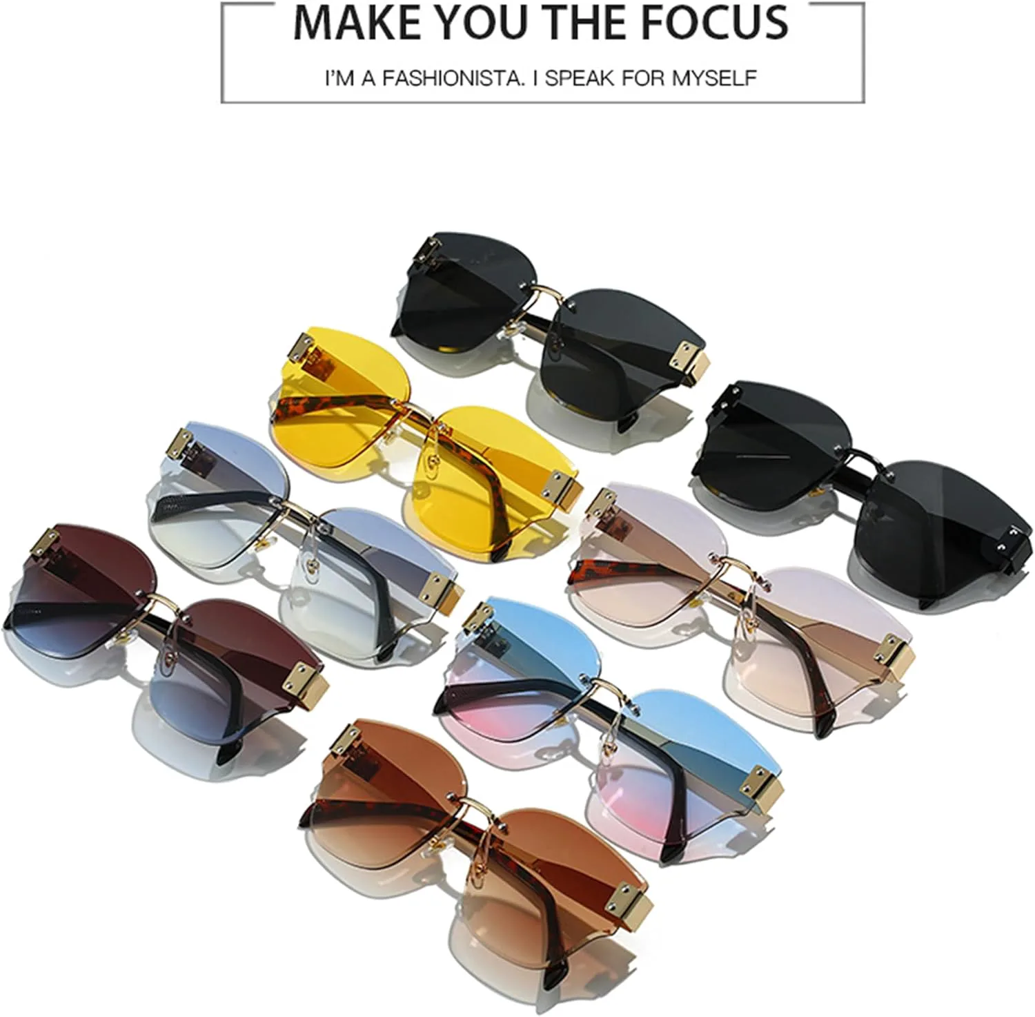 

Очки-солнцезащитные без оправы большого размера для женщин и мужчин, модные градиентные очки, квадратные солнцезащитные очки для женщин, летние очки bullabulling, C7