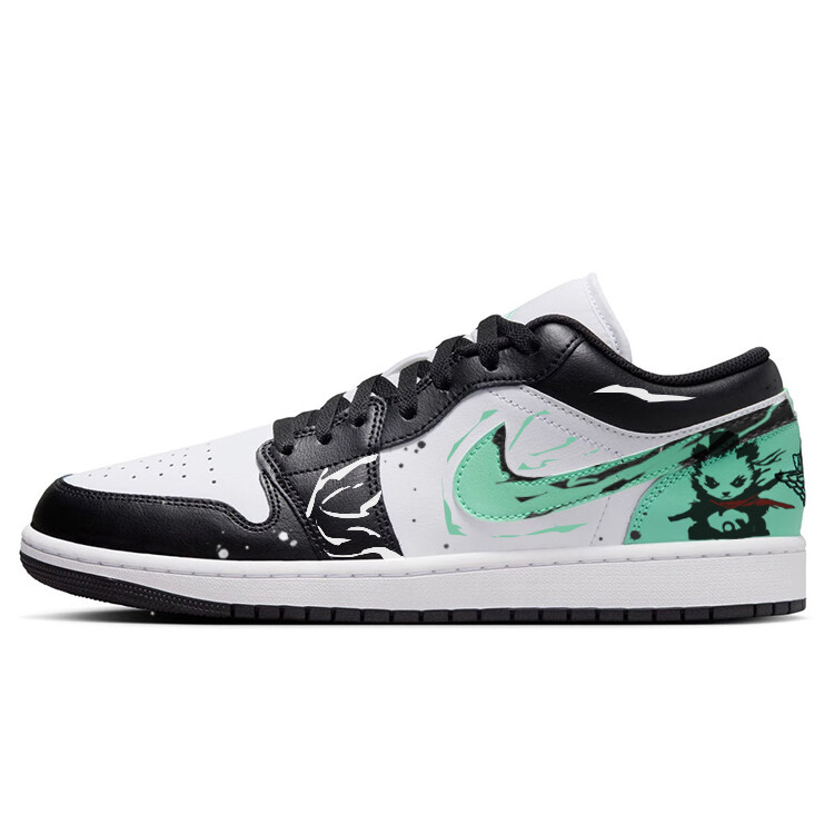 

Баскетбольные кроссовки Air 1 Vintage Men Low-Top White/Green Jordan, Белый, Баскетбольные кроссовки Air 1 Vintage Men Low-Top White/Green Jordan