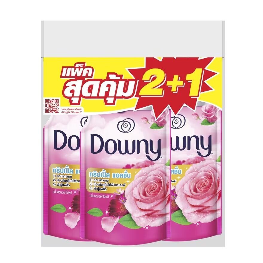 

Downy Концентрированный кондиционер для белья Garden Bloom, сменный блок, 490 мл, упаковка (2+1), Pink