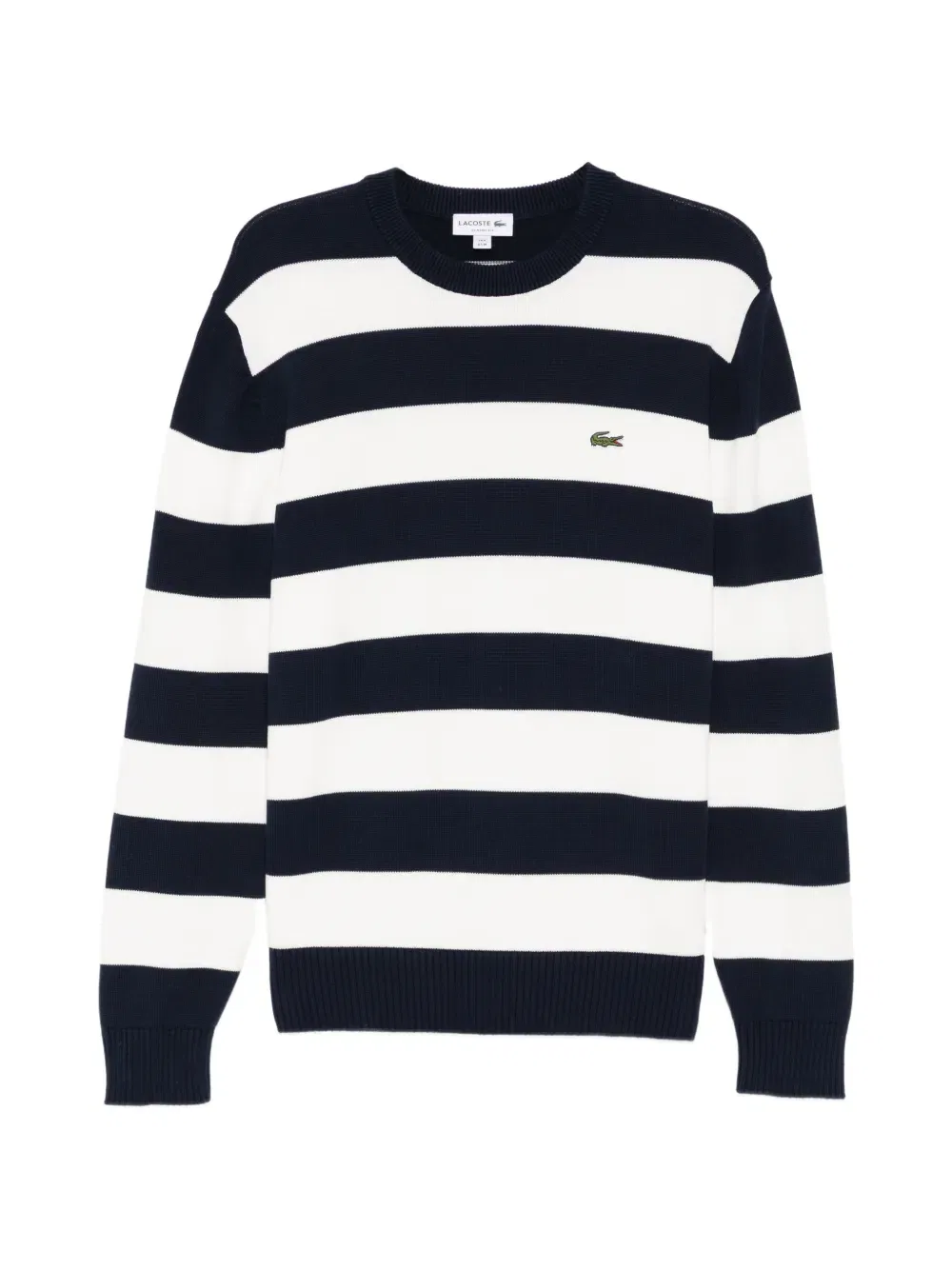 Ребристый свитшот Lacoste, синий