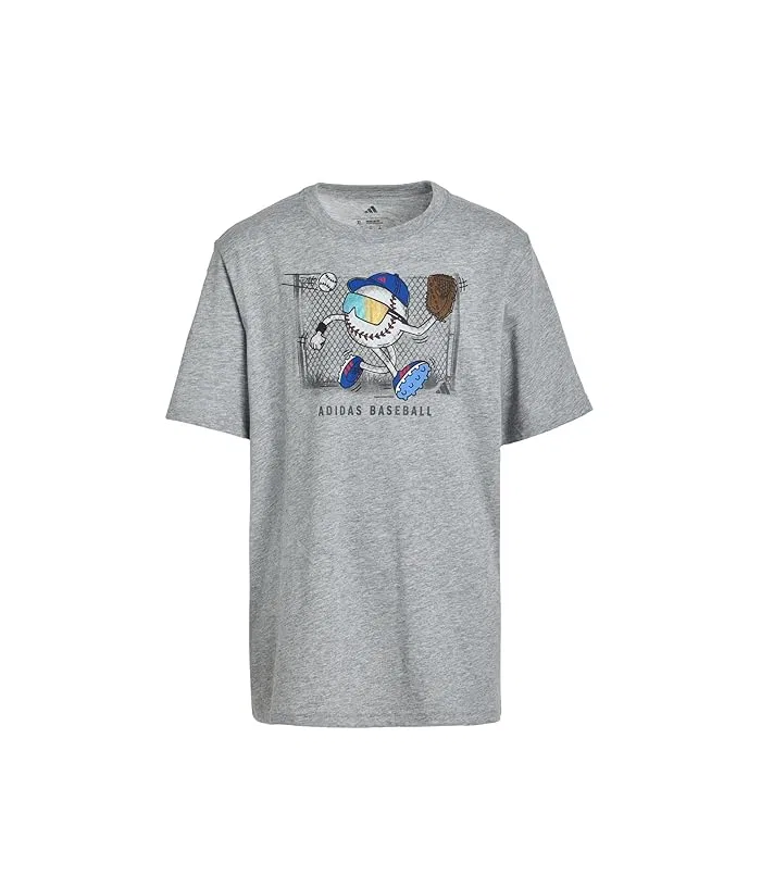 Футболка Stunner Outfield Adidas Kids, Medium Grey Heather