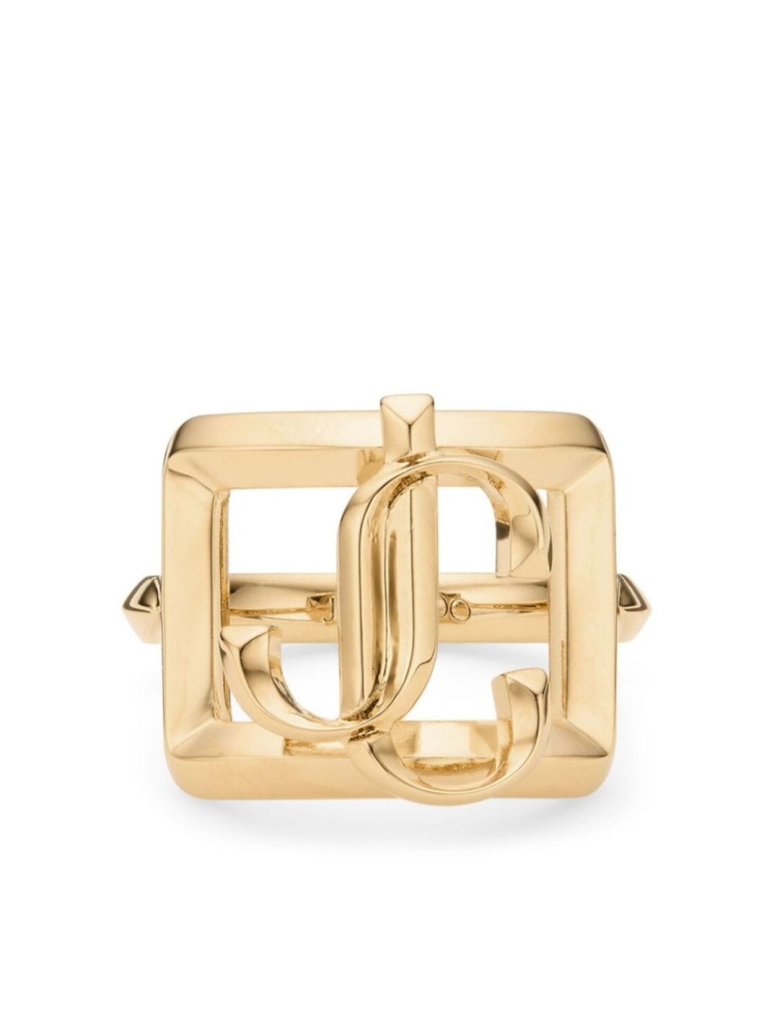 

Квадратное кольцо Jimmy Choo, золотой