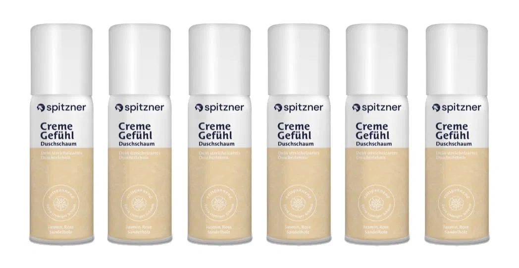 Набор пены для душа «Cream Feel» от Spitzner (6 x 50 мл) Spitzner