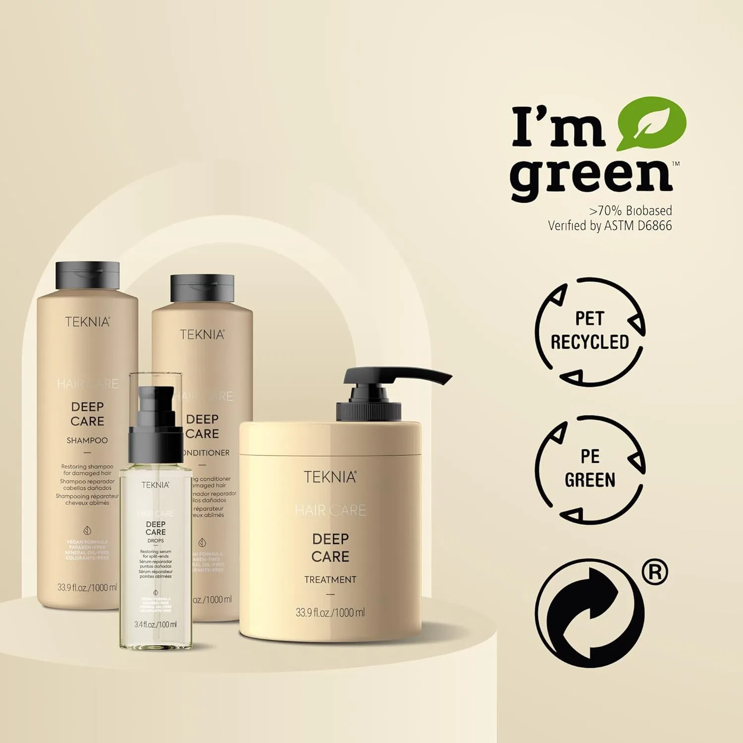 Средство для ухода за волосами Teknia Deep Care Treatment от LAKMÉ (1000 мл) Lakmé — фото 4
