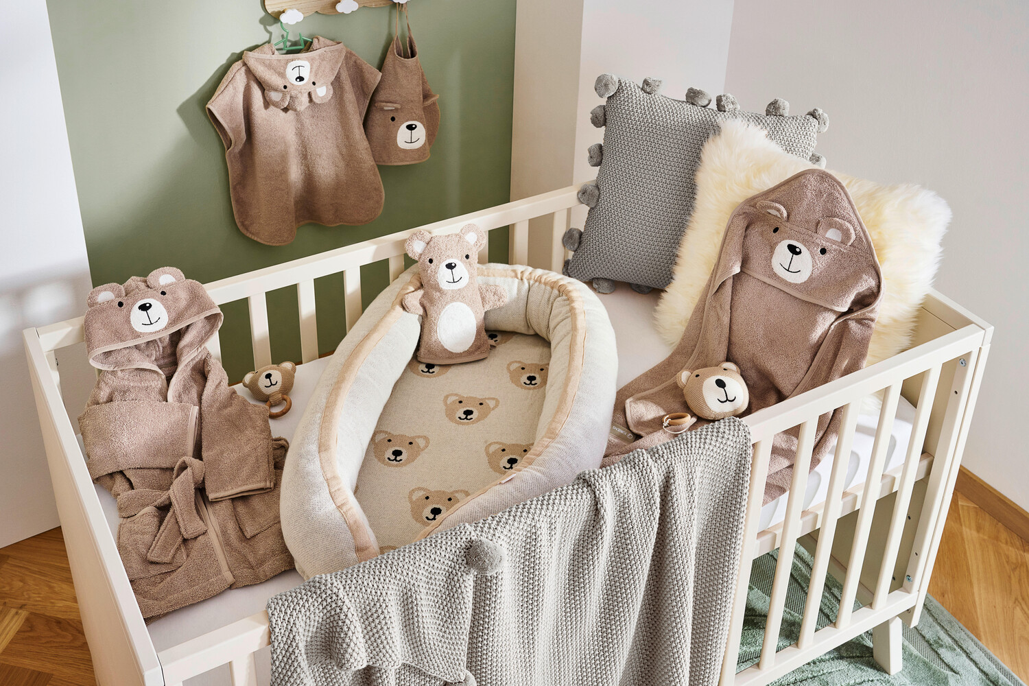 

Детский халат 0-3 лет Avelia, бежевый