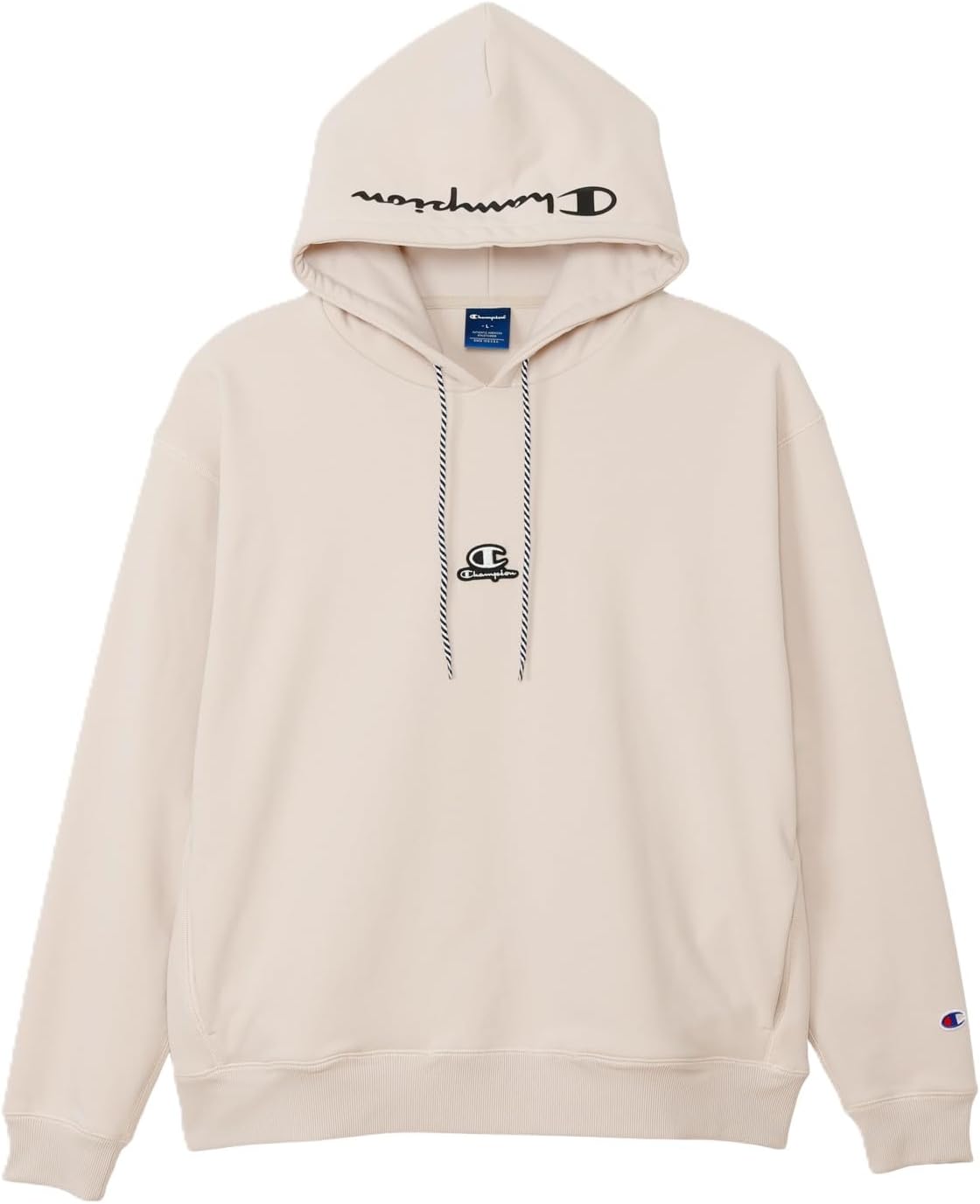 

Мужская толстовка Champion TECH WEAVE Terry с капюшоном, длинный рукав, эластичная, быстросохнущая, с нашивкой, свободный крой, логотип в одной точке, логотип с надписью, C3-CS113