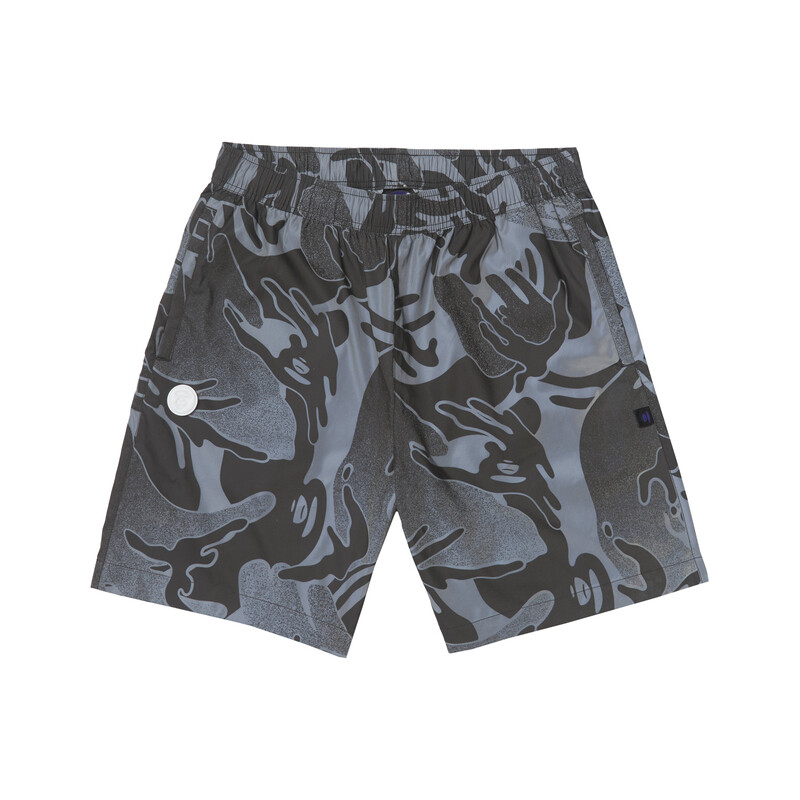 

Повседневные шорты мужские серые GYW Aape, серый