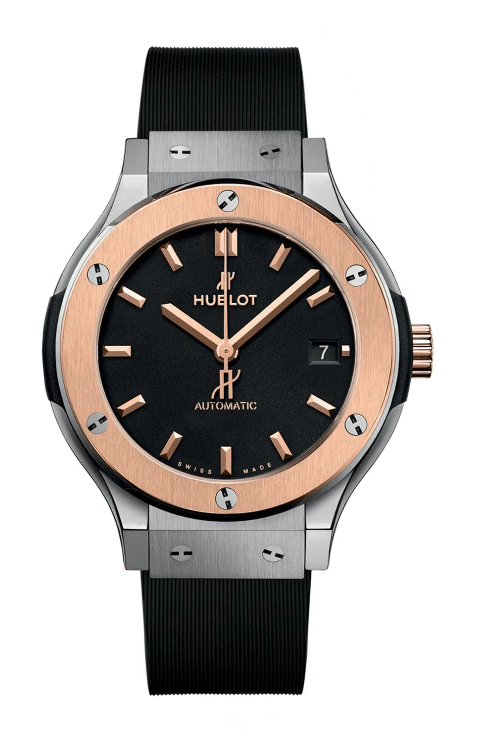 Классик Фьюжн Титаниум Кинг Голд 38 мм - 565.NO.1480.RX HUBLOT, золотой