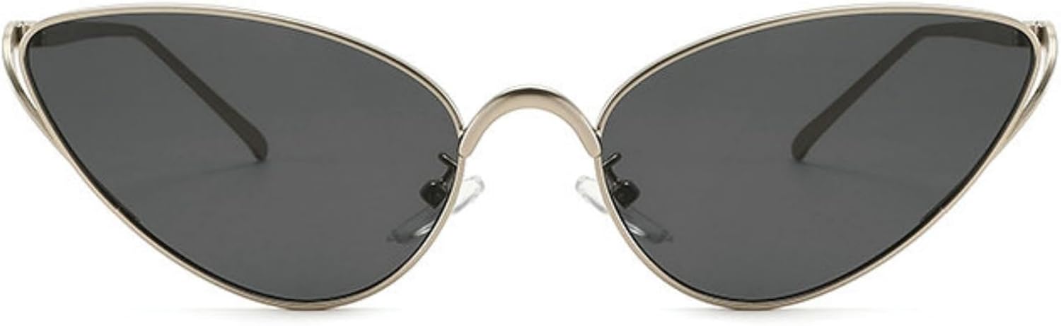 

Солнцезащитные очки Willochra Retro Cat Eye для женщин, модель 2026, роскошные дизайнерские солнцезащитные очки в маленькой металлической оправе, винтажные очки для женщин, C6