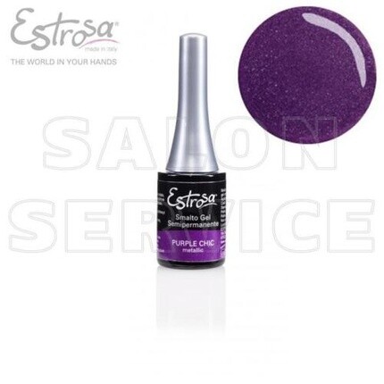 

Полуперманентный гель-лак для ногтей Chic Purple, 14 мл, Estrosa
