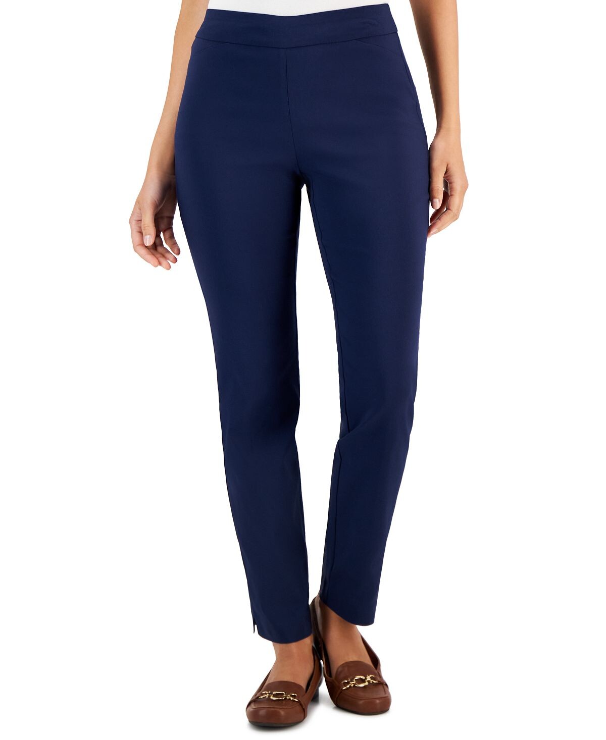 

Тканые брюки без застежки Cambridge JM Collection