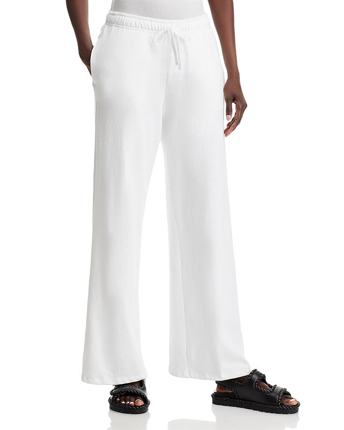 

Широкие брюки из толстой толстой ткани Anthony Thomas Melillo ATM, белый