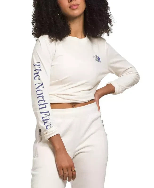 

Футболка The North Face Places We Love женская Gardenia White с длинным рукавом