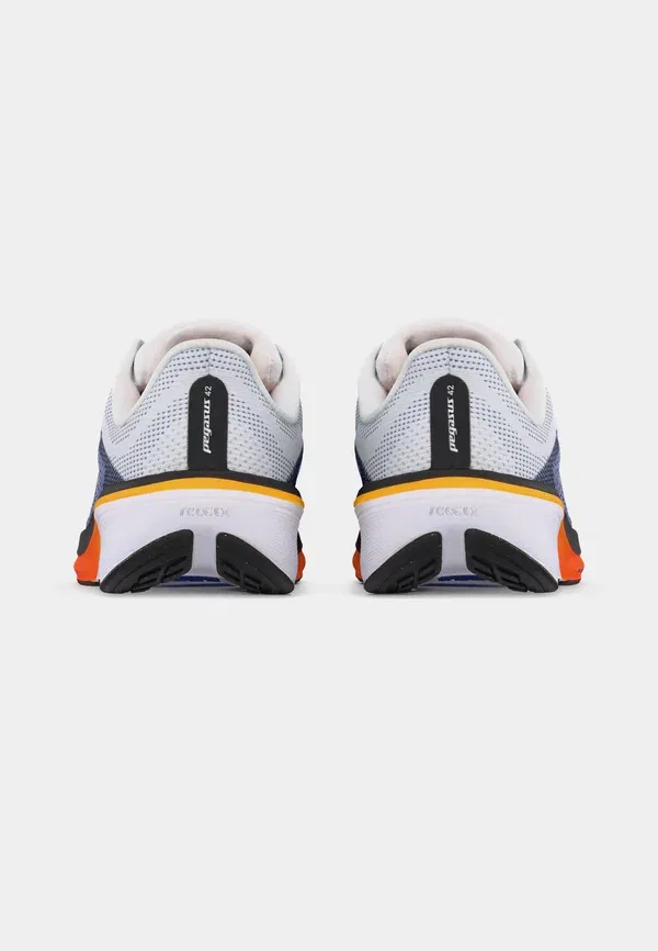 Кроссовки с амортизацией Air Zoom Pegasus 42 Nike Performance, White, белый/черный/оранжевый — фото 4