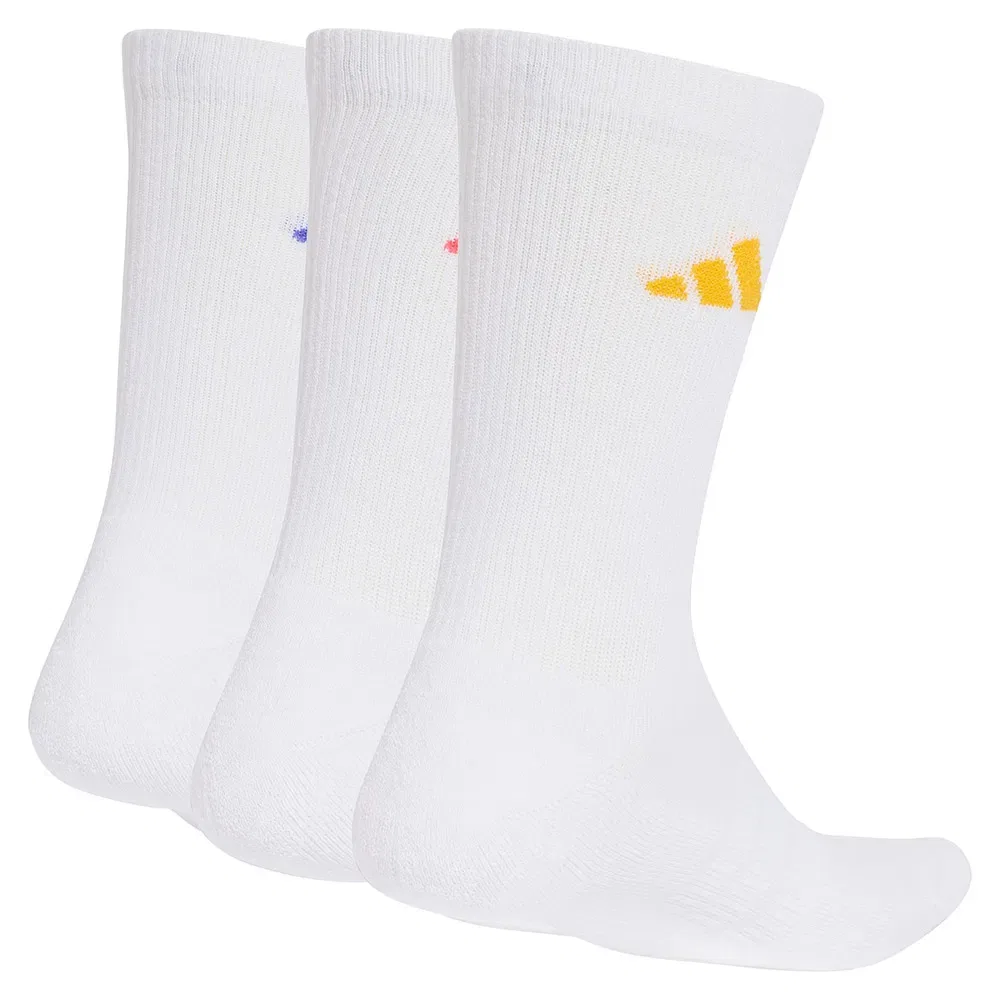 Женские носки с мягкой подошвой и поддержкой свода стопы Cushioned Sportswear Adidas, White — фото 2