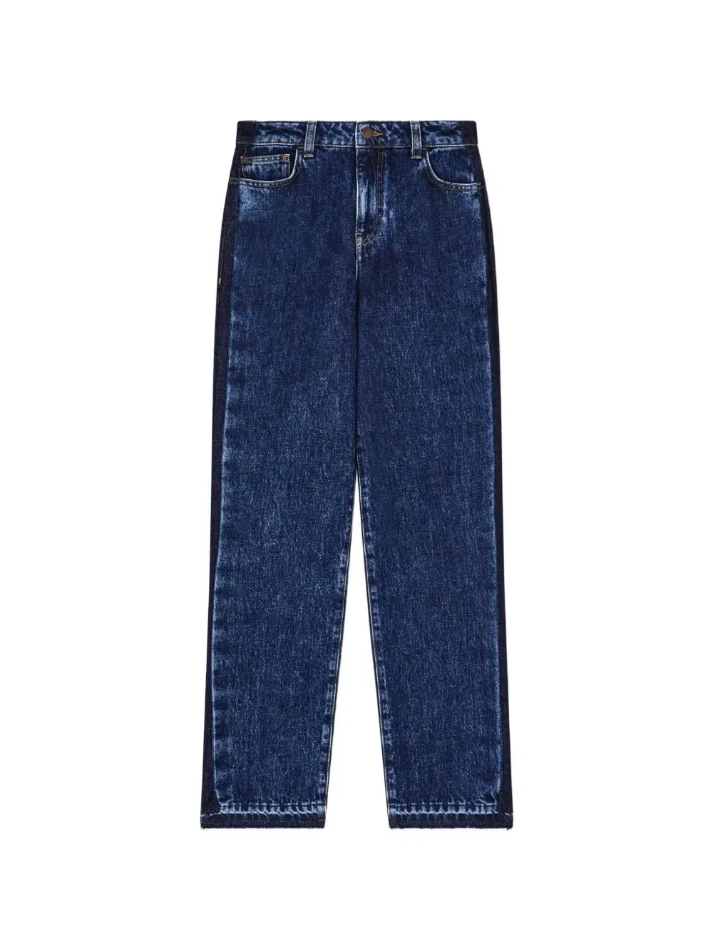 Джинсы J3H acid-wash Emporio Armani, синий