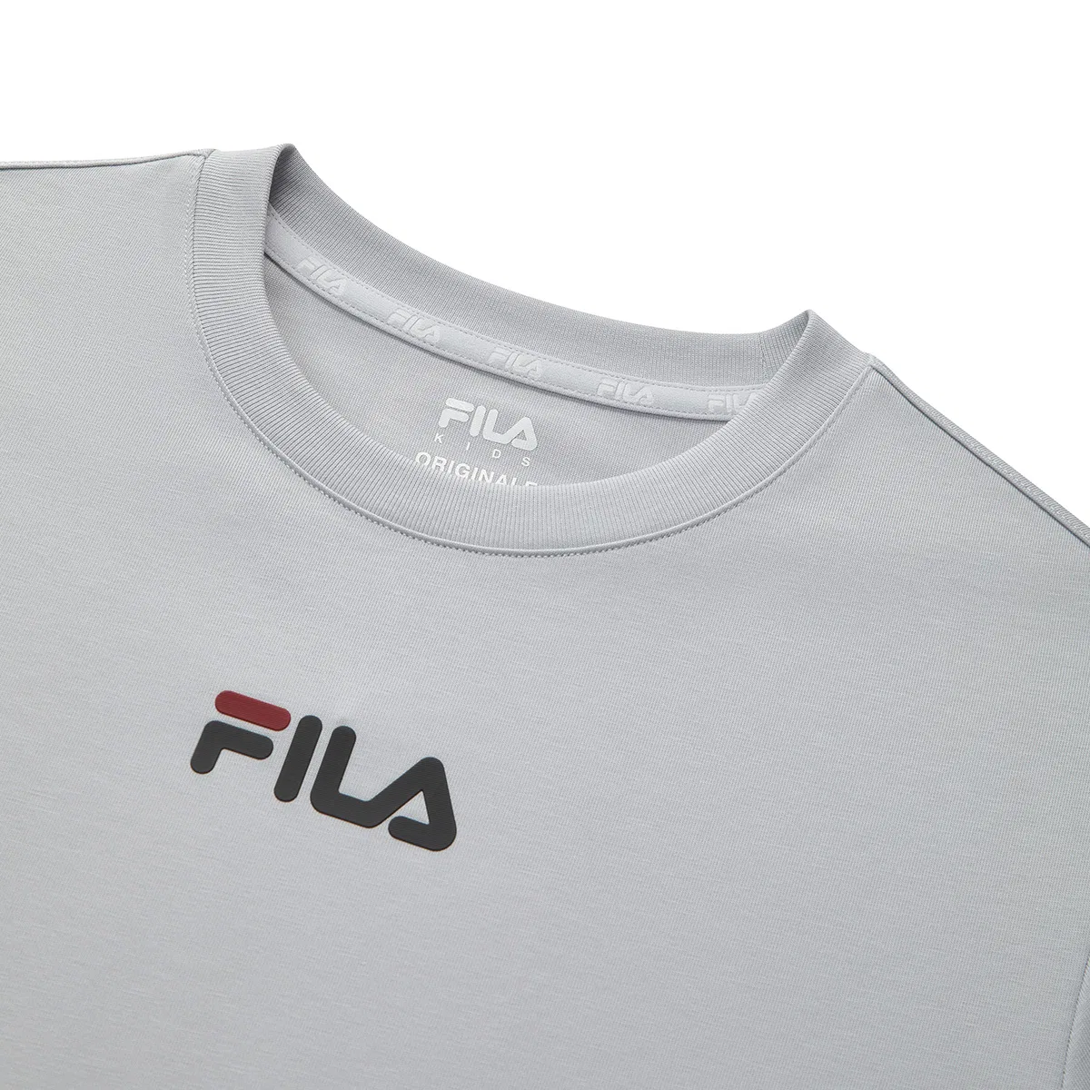 Детская футболка с круглым вырезом Rosemary Gray FILA KIDS — фото 4