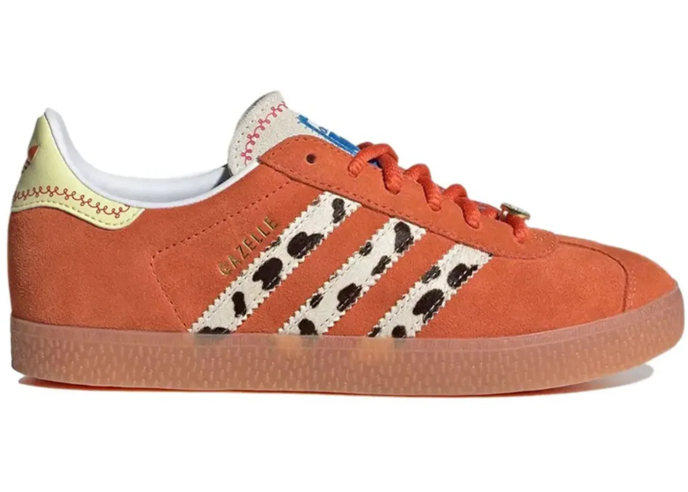 Детские кроссовки с принтом Toy Story Jessie Adidas, Orange/Cloud White/Gum 2