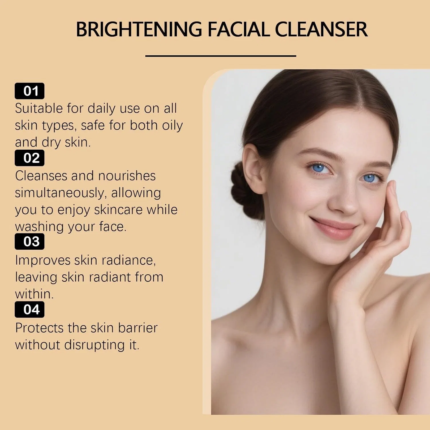 Очищающий гель для лица Turmeric Facial Cleansing Gel, Rubu22a, 30 г — фото 2
