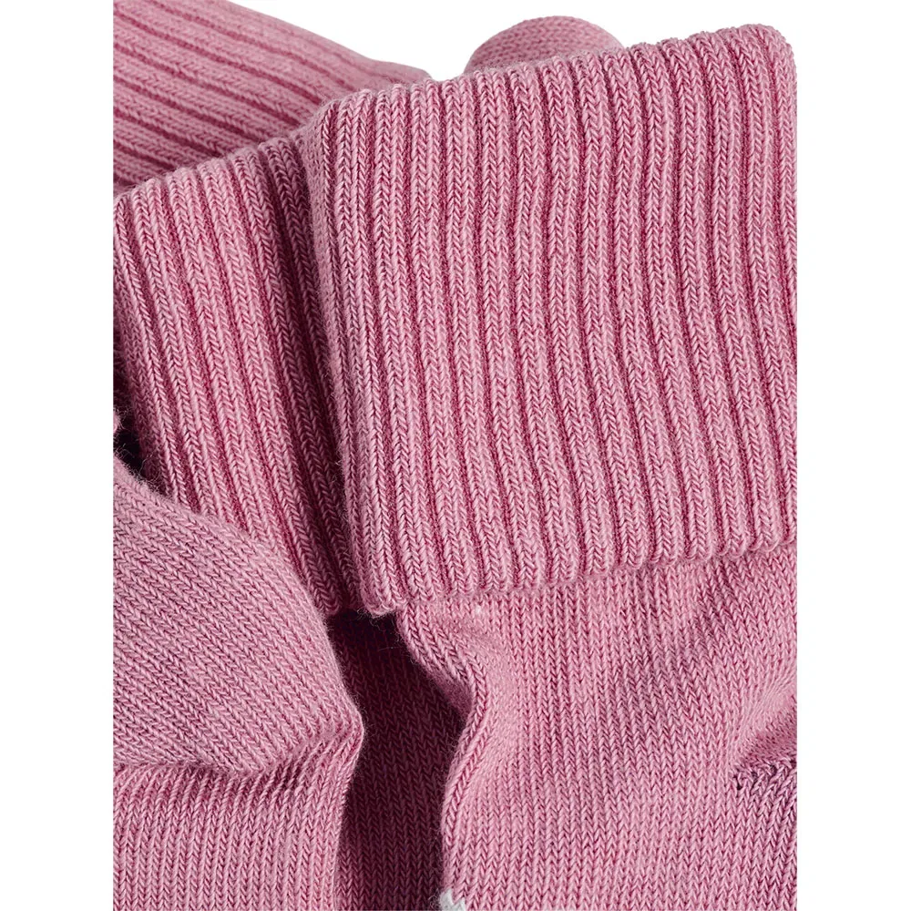 Детские носки для девочек с высоким верхом Mini Bee Hummel, Pink — фото 2