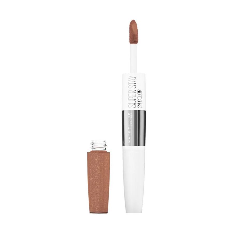 

Жидкая губная помада Maybelline New York Super Stay 24H 2-Step, 885 Chai Once More