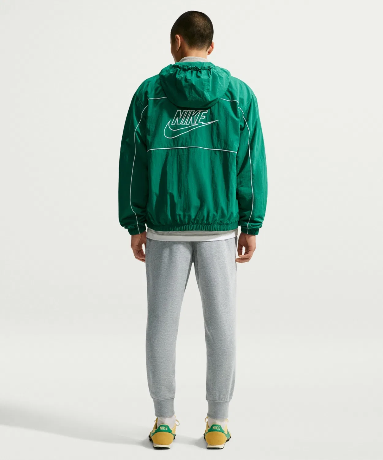 Мужские спортивные штаны Nike Club French Terry Joggers, Dark Grey Heather — фото 2