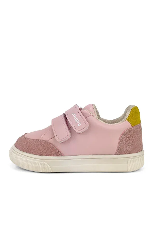 Детские кроссовки для девочек с ортопедической стелькой Sthapy, Pink — фото 2