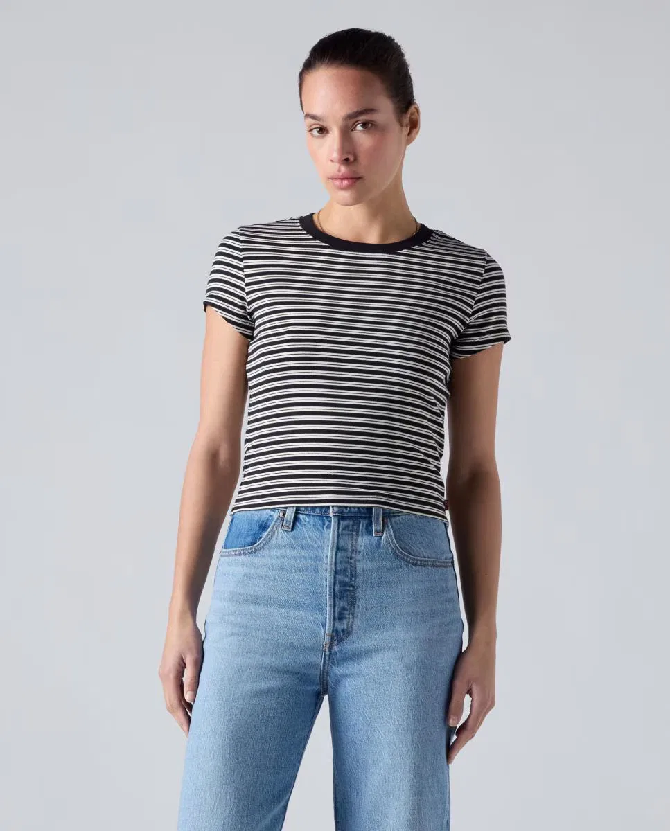 Женская футболка с коротким рукавом, Crop, Levi's, мультиколор