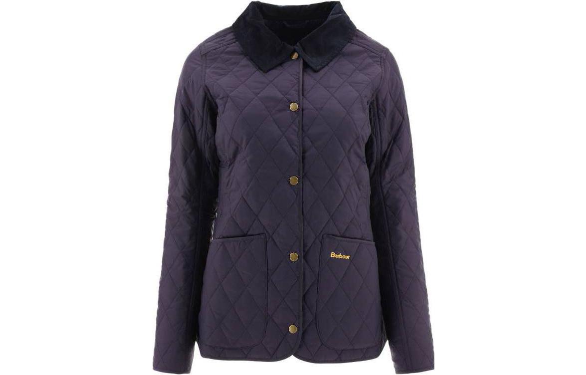 

Стеганая куртка Annandale с застежкой на кнопки BARBOUR, темно-синий