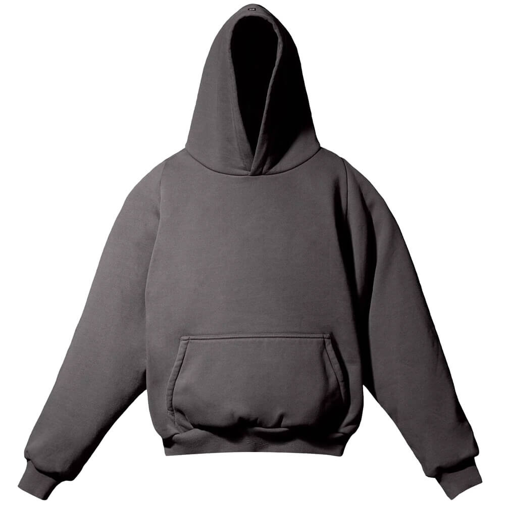 

Худи Yeezy Gap Engineered by Balenciaga Logo Shrunken, темно-серый