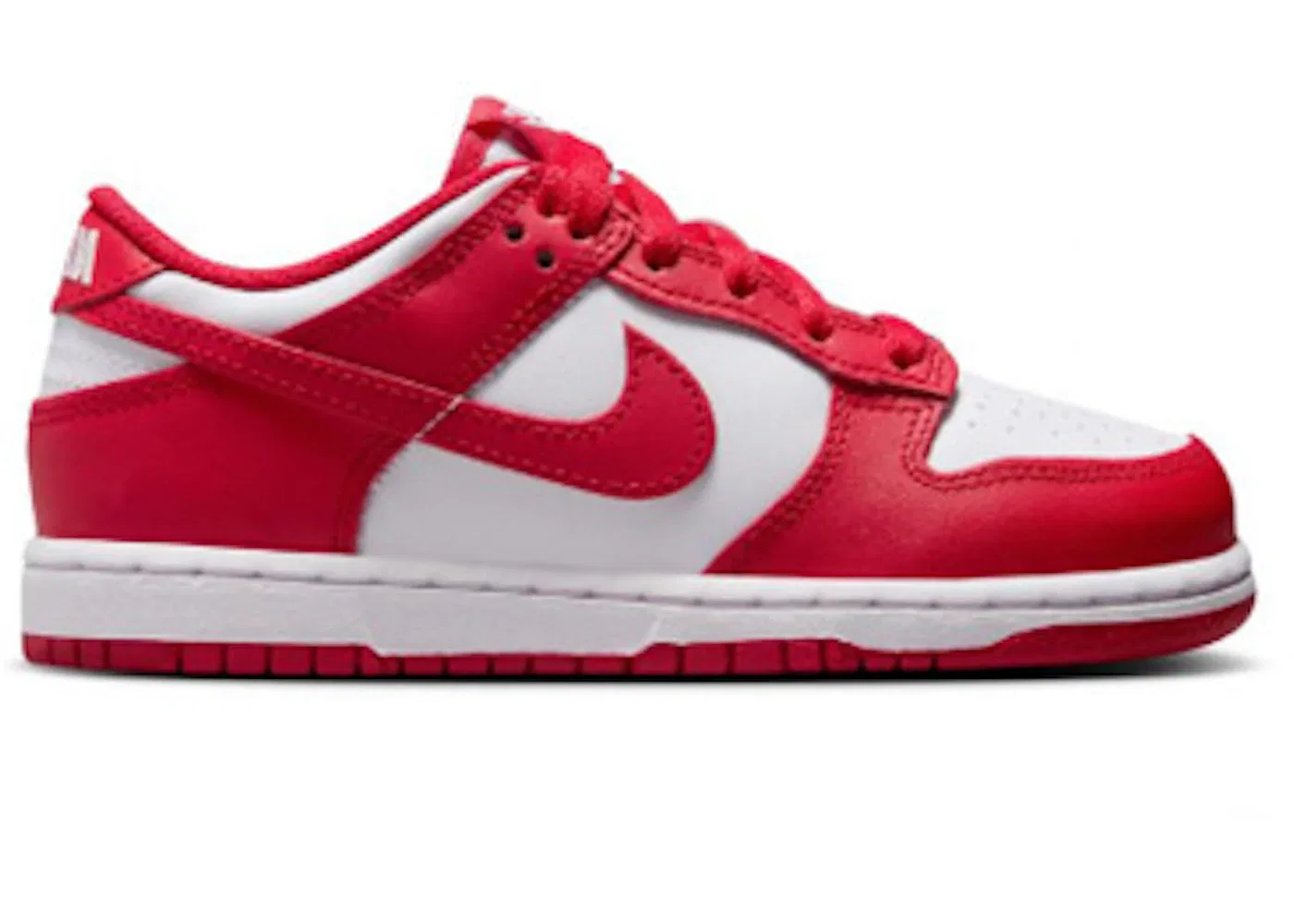 Детские кроссовки с низким верхом Nike Dunk Low Nike, White/University Red