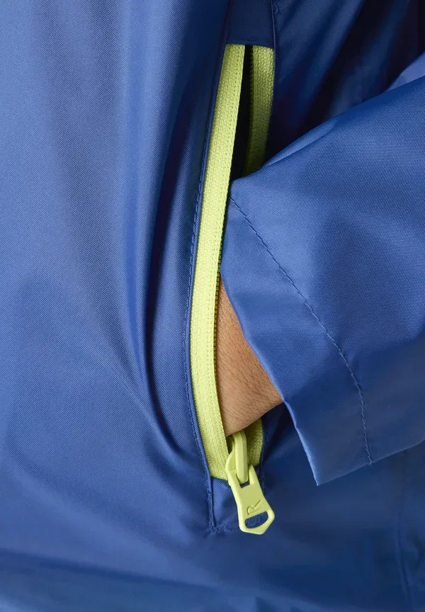 Куртка водонепроницаемая Lever Hooded Waterproof Jacket Regatta, Olympian Blu, синий — фото 4