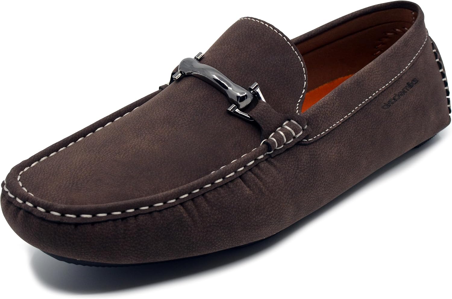 

Мужские мокасины слипоны AKADEMIKS с мягкой стелькой из пены с эффектом памяти, коричневый