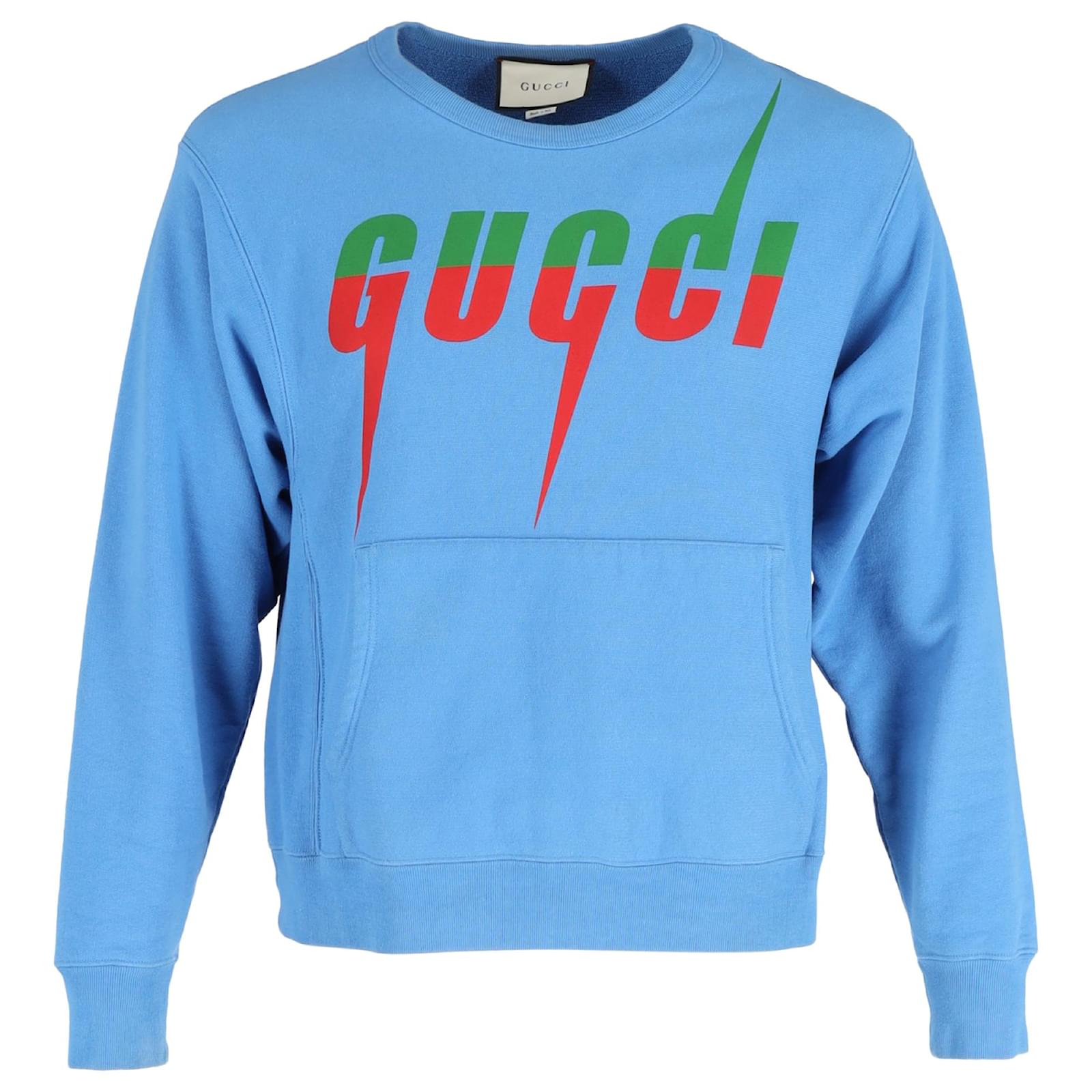 

Футболка мужская синяя GUCCI FW21