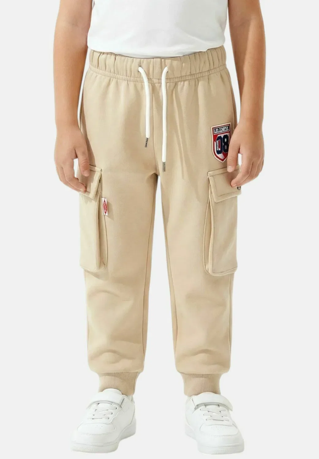 Pantalon de Jogging Imprimé - брюки-карго Lee Cooper, Beige