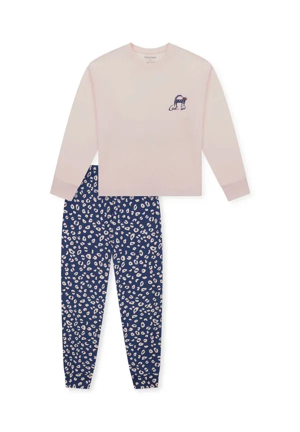 Пижама с animal print, Set, Schiesser, Champagner, шампань
