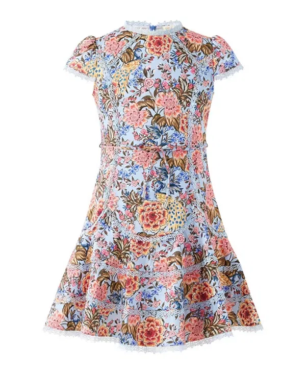 Детское платье для девочек хлопковое Iliana Marlo Kids, Floral