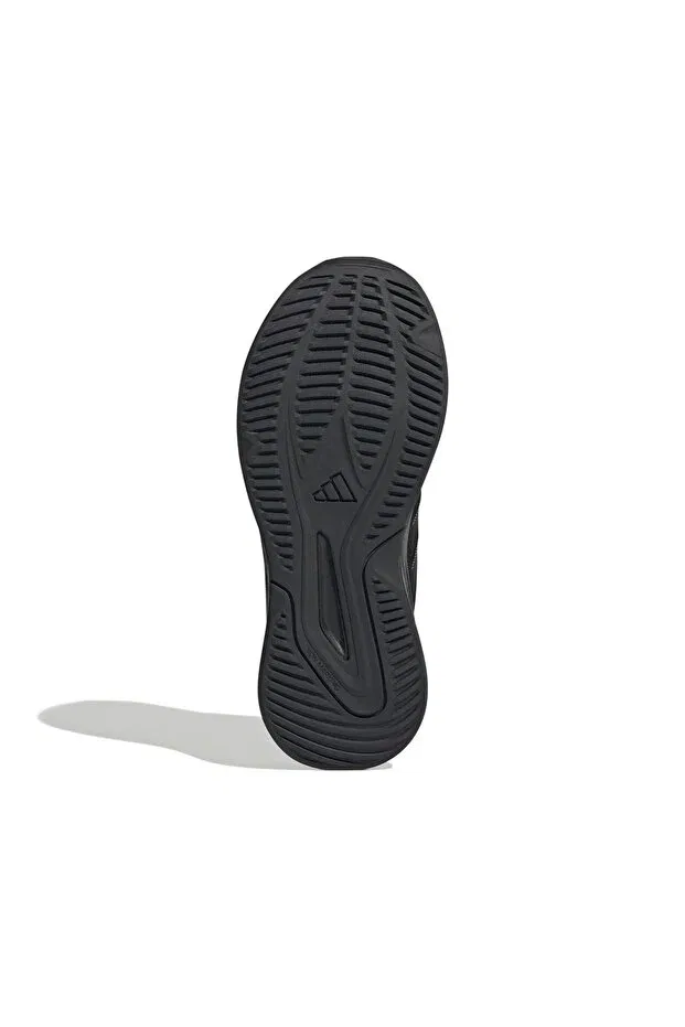 Детские кроссовки для девочек с принтом Fortarun 4.0 j unisex youth sneakers jq5166 Adidas, Core Black-Core Black — фото 4